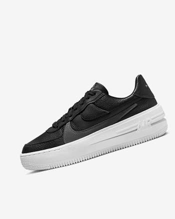 Nike Air Force 1 PLT.AF.ORM Negros Blancos Negros Grises Oscuro | MX 5392